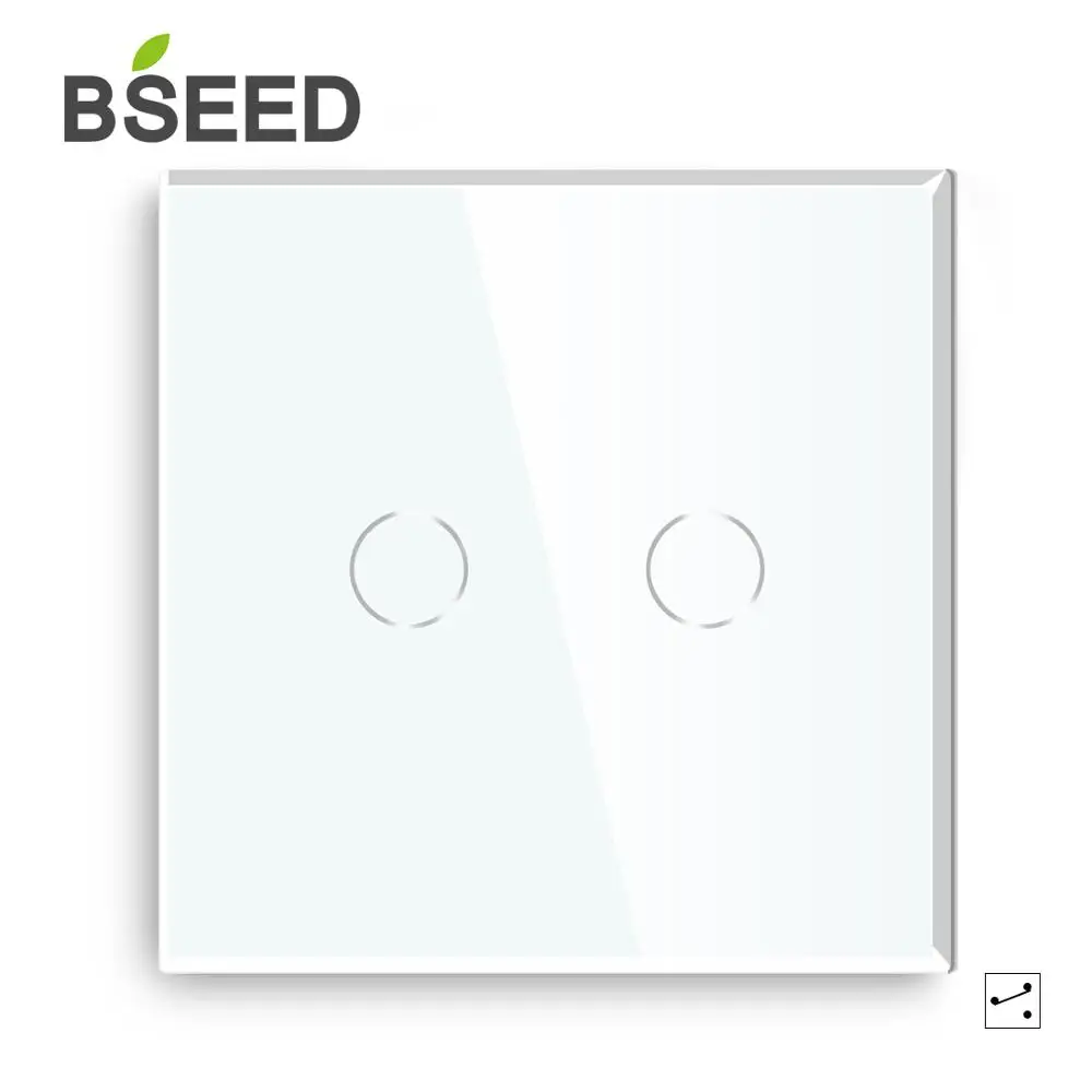 Bseed сенсорный выключатель 240 напряжение 1 канал позиционный переключатель с