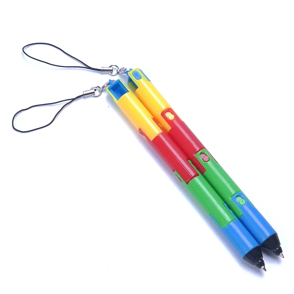 2pcs Korean Creative School Stationery 15cm Ballpoint Pen Funny Foldable Plastic Ballpoint Pens Key Chain Ring Students Awards
2pcs Korean Creative School Stationery 15cm Ballpoint Pen Funny Foldable Plastic Ballpoint Pens Key Chain Ring Students Awards