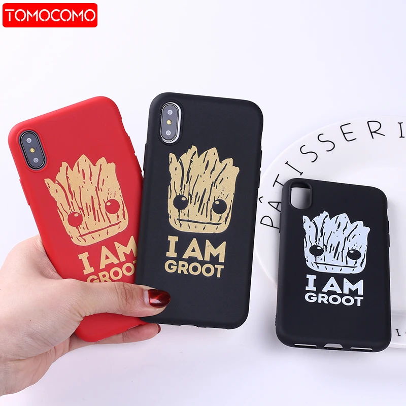 Cartoon Guardians of the Groot Tree Man Soft Silicone Candy Case Coque For iPhone 11Pro 6 6S 8 8Plus X XR 7 7Plus XS Max
Cartoon Guardians of the Groot Tree Man Soft Silicone Candy Case Coque For iPhone 11Pro 6 6S 8 8Plus X XR 7 7Plus XS Max