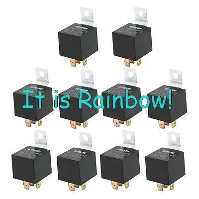 Free Shipping DC 24V 40A Insulating Housing 1NC 1NO SPDT 5-Pin Male Plug Car Relay 10 Pcs 
Free Shipping DC 24V 40A Insulating Housing 1NC 1NO SPDT 5-Pin Male Plug Car Relay 10 Pcs