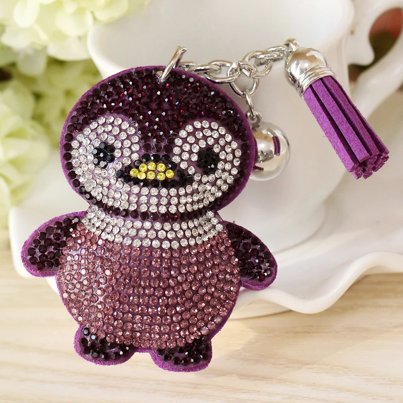 Beautiful Owl Keychain Glittering Full Rhinestone Alloy Key Chain For Women Girl Car Bag Accessories Fashion Key Ring
Beautiful Owl Keychain Glittering Full Rhinestone Alloy Key Chain For Women Girl Car Bag Accessories Fashion Key Ring