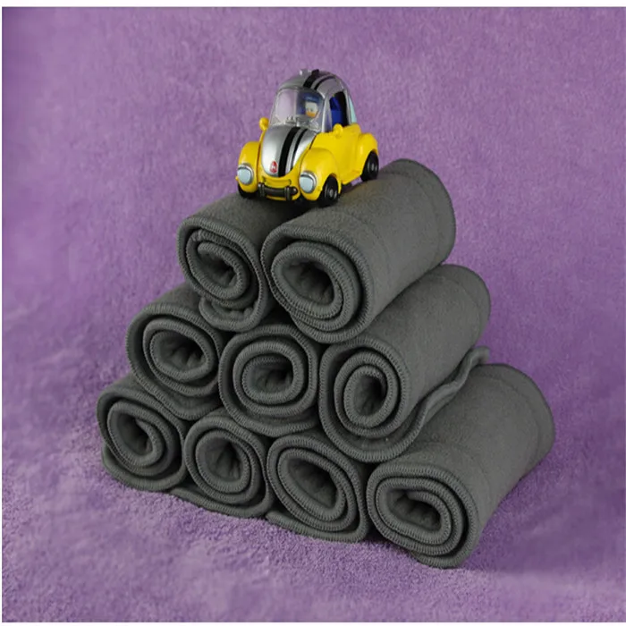 New Bamboo Charcoal Liner Inserts for Baby Diaper 100% Natural Bamboo Material Washable 5 layers Cloth Diaper
New Bamboo Charcoal Liner Inserts for Baby Diaper 100% Natural Bamboo Material Washable 5 layers Cloth Diaper