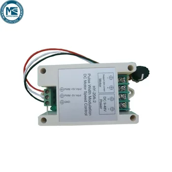 HY-20A-2 PWM DC motor speed controller support variable frequency input control 0-5v control 9V-48V
HY-20A-2 PWM DC motor speed controller support variable frequency input control 0-5v control 9V-48V