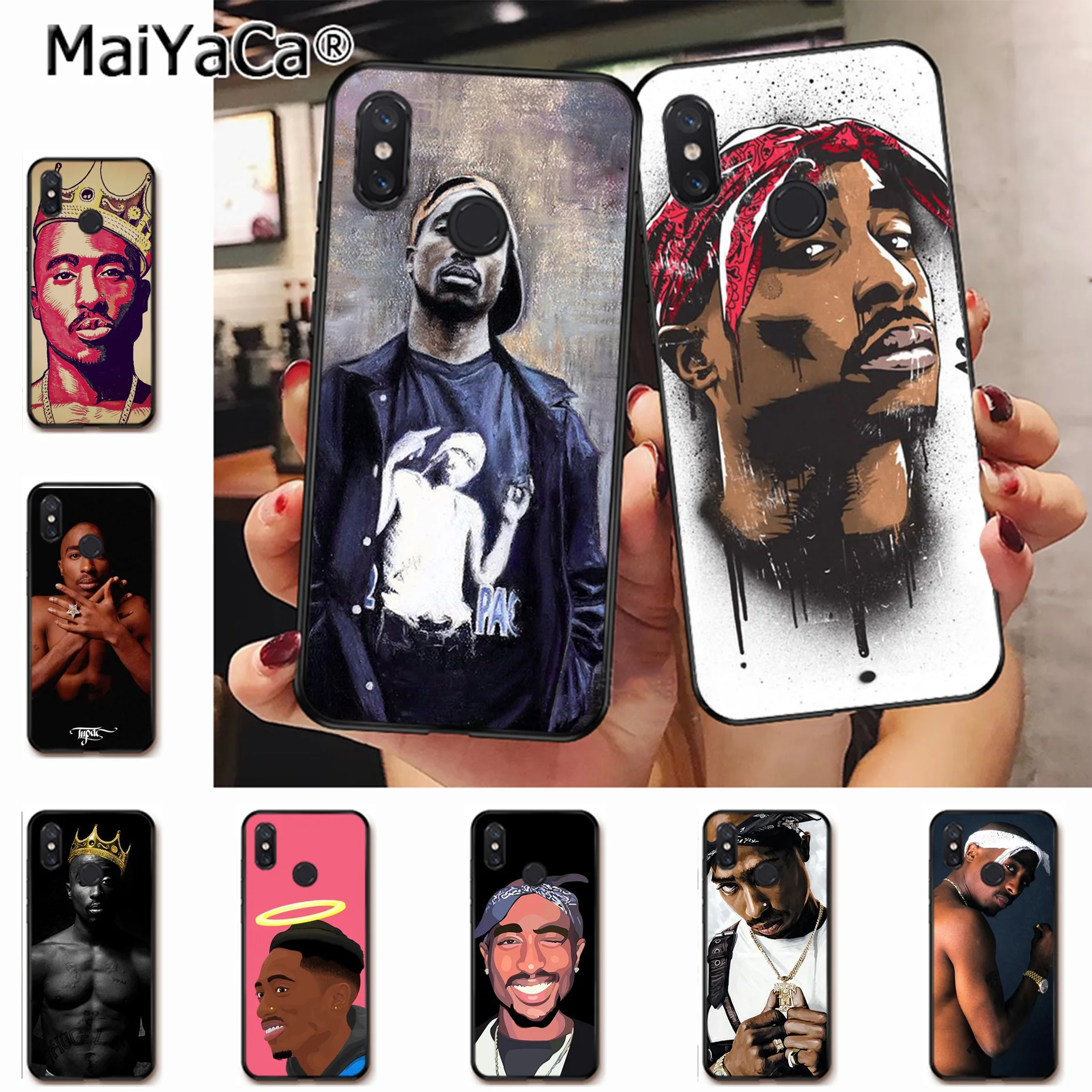 MaiYaCa 2Pac Tupac Amaru Shakur Makaveli Phone Accessories Case for xiaomi mi 8 se 6 note2 note3 redmi 5 plus note4 5 Cover
MaiYaCa 2Pac Tupac Amaru Shakur Makaveli Phone Accessories Case for xiaomi mi 8 se 6 note2 note3 redmi 5 plus note4 5 Cover