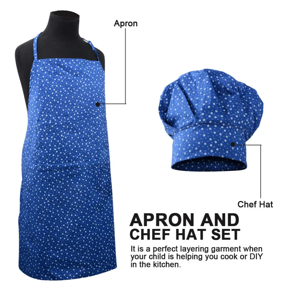 Adjustable Child Apron Kids Sleeve Hat Pocket Kindergarten Kitchen Baking Painting Cooking Drink Food Kids Apron Chef Hat Set
Adjustable Child Apron Kids Sleeve Hat Pocket Kindergarten Kitchen Baking Painting Cooking Drink Food Kids Apron Chef Hat Set