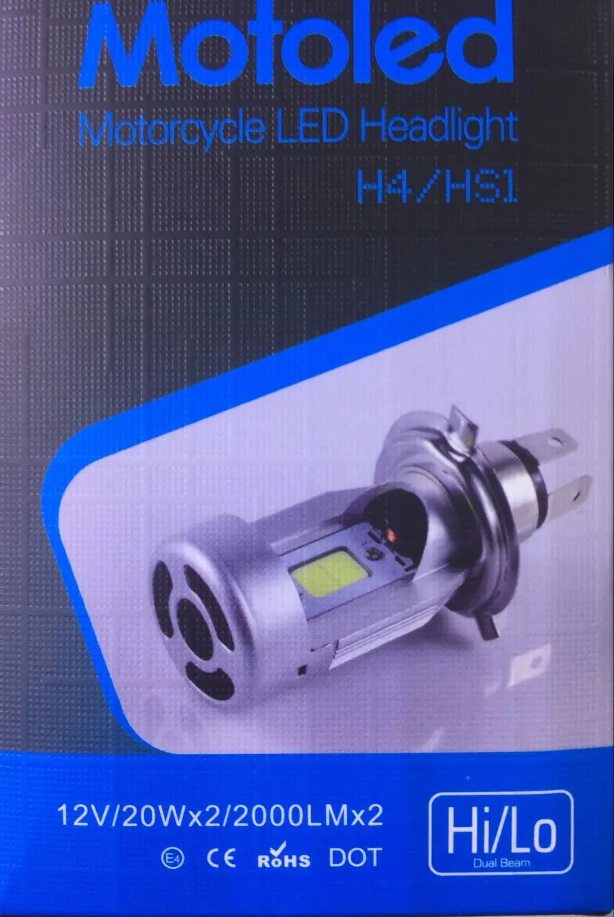Riding motorcycle M2S motorcycle LED headlamp H4 / HS1 bar 12 v 20W 2000LM 6000 k white light motorcycle light
Riding motorcycle M2S motorcycle LED headlamp H4 / HS1 bar 12 v 20W 2000LM 6000 k white light motorcycle light