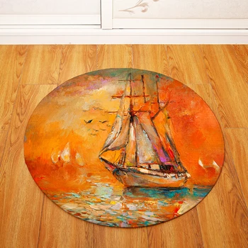 Oil Painting Pattern Round Tapete For Living Room Bedroom Home Decor Carpet Rug Children Kids Soft Play Mat
Oil Painting Pattern Round Tapete For Living Room Bedroom Home Decor Carpet Rug Children Kids Soft Play Mat