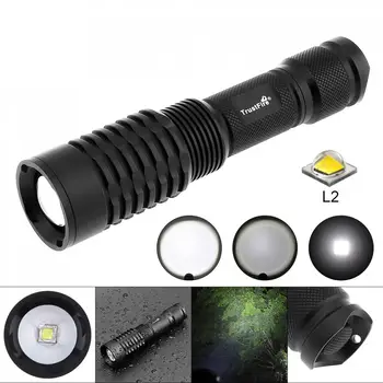 TrustFire Z9 Waterproof L2 LED Flashlight 1600LM Zoom Torch with Micro USB Charging Port for Camping /Outdoor /Fishing
TrustFire Z9 Waterproof L2 LED Flashlight 1600LM Zoom Torch with Micro USB Charging Port for Camping /Outdoor /Fishing