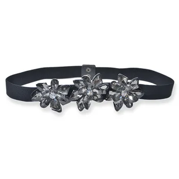 Luxury Brand Fashion Belt Lady Rhinestone Inlay Gold Black White Flower Sweet Crystal Beaded Girdle 2019 New Design Belt Bg-1036
Luxury Brand Fashion Belt Lady Rhinestone Inlay Gold Black White Flower Sweet Crystal Beaded Girdle 2019 New Design Belt Bg-1036