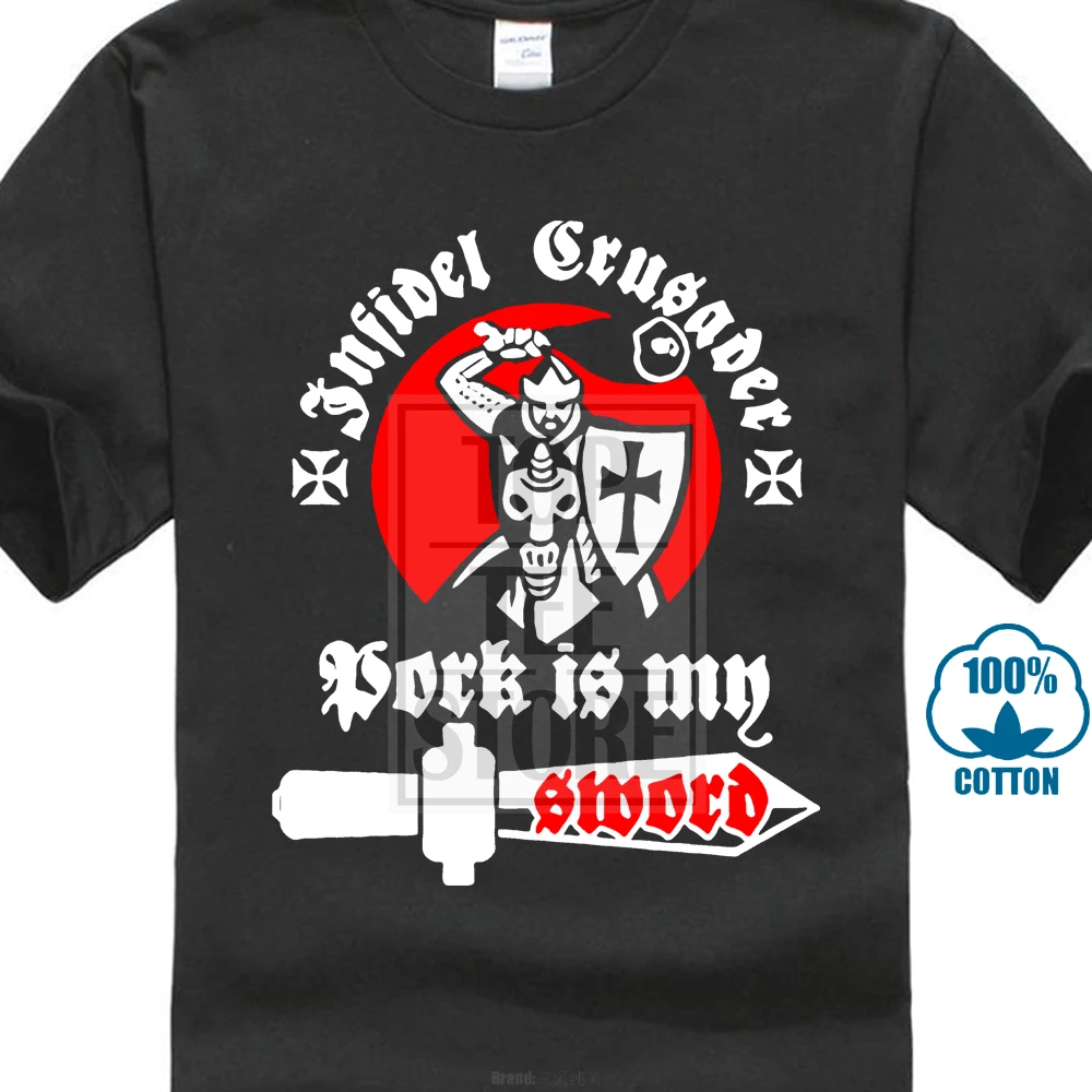 Infidel Crusader Pork Is My Sword Kreuzritter Des Abendlandes T Shirt #14393
Infidel Crusader Pork Is My Sword Kreuzritter Des Abendlandes T Shirt #14393