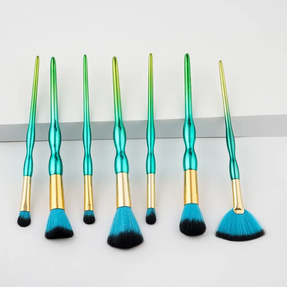 7Pc/Set Multifunctional Green Gourd Pro Cosmetic Face Powder Eyebrow Blush Contour Concealer Make up Brushes Tools Kits
7Pc/Set Multifunctional Green Gourd Pro Cosmetic Face Powder Eyebrow Blush Contour Concealer Make up Brushes Tools Kits
