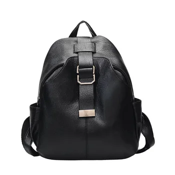 Retro Solid Color Backpack Female Multi-Functional Leather Buckle Travel exquisite girls original casual backpack Student Bag
Retro Solid Color Backpack Female Multi-Functional Leather Buckle Travel exquisite girls original casual backpack Student Bag