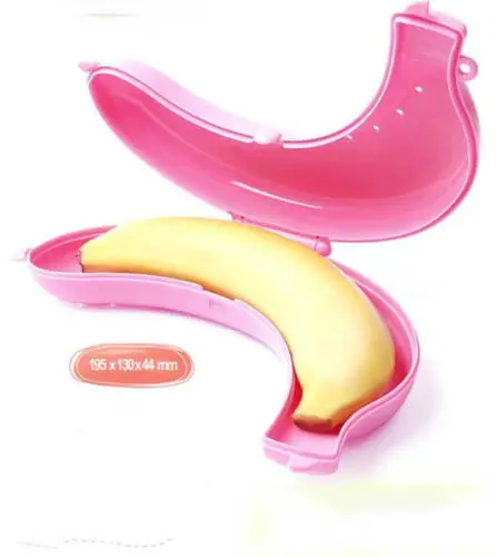 Cute Guard Container Storage Reusable Banana Lunch Fruit Protector Box Plastic Convenient To Carry Case Delicate Girl
Cute Guard Container Storage Reusable Banana Lunch Fruit Protector Box Plastic Convenient To Carry Case Delicate Girl