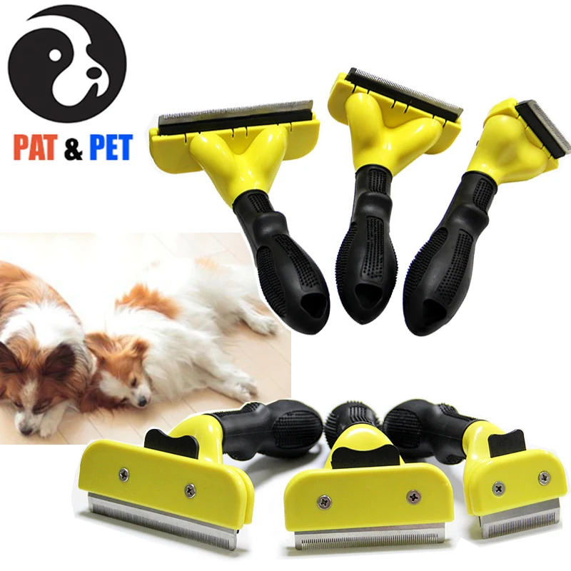 Dog Brush and Cat Brush Effectively Reduces Shedding Professional Grooming Brush and Deshedding Tool for Dogs and Cats
Dog Brush and Cat Brush Effectively Reduces Shedding Professional Grooming Brush and Deshedding Tool for Dogs and Cats