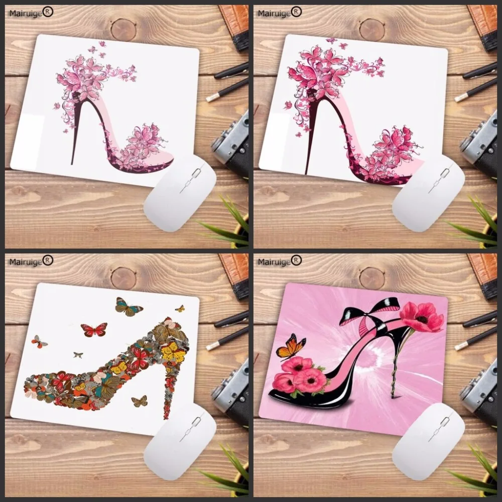 Mairuige Size 18x22cm 20x25cm Beautiful Girl Shoes with flowers Anti-slip Mousepad Computer Mouse Pad For Optal Trackball Mouse
Mairuige Size 18x22cm 20x25cm Beautiful Girl Shoes with flowers Anti-slip Mousepad Computer Mouse Pad For Optal Trackball Mouse