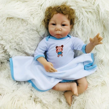 45cm Reborn Babies Silicone Vinyl newborn reborn Dolls l.o.l toys 18" collectible Toddler toys kids birthday brinquedos doll 
45cm Reborn Babies Silicone Vinyl newborn reborn Dolls l.o.l toys 18" collectible Toddler toys kids birthday brinquedos doll