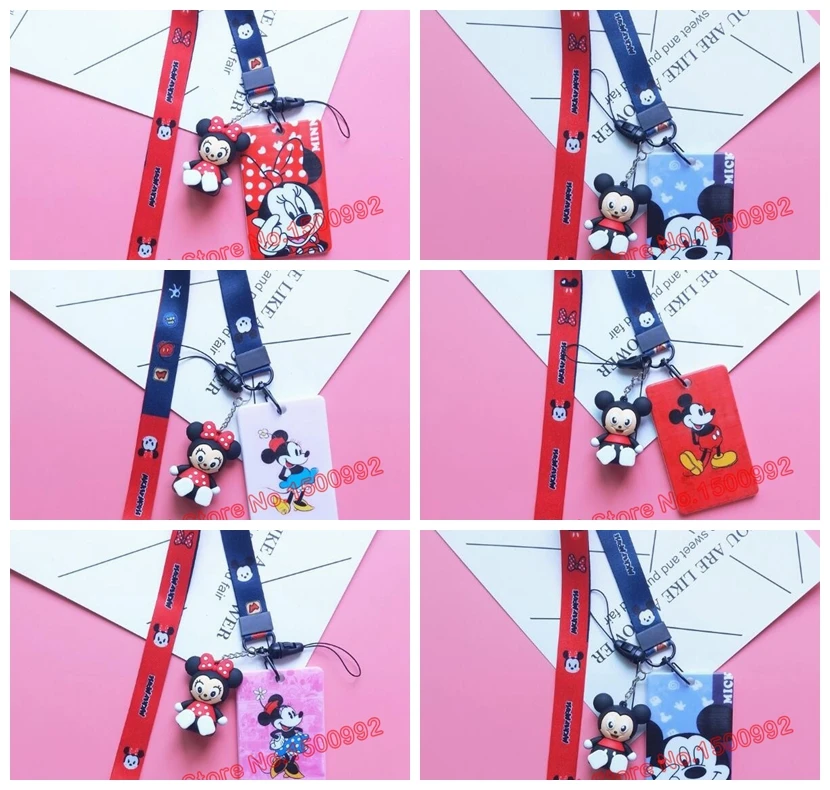 New 1Pcs cartoon mickey Minnie Lanyard ID Badge Holder Key Neck Strap kids gifts QW-716
New 1Pcs cartoon mickey Minnie Lanyard ID Badge Holder Key Neck Strap kids gifts QW-716