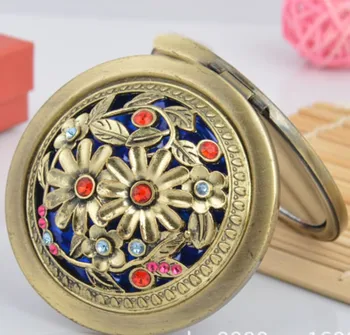 New Crystal Mini Beauty Pocket Mirror Portable Double Dual Sides Stainless Steel Frame Cosmetic Makeup Normal + Magnifying
New Crystal Mini Beauty Pocket Mirror Portable Double Dual Sides Stainless Steel Frame Cosmetic Makeup Normal + Magnifying