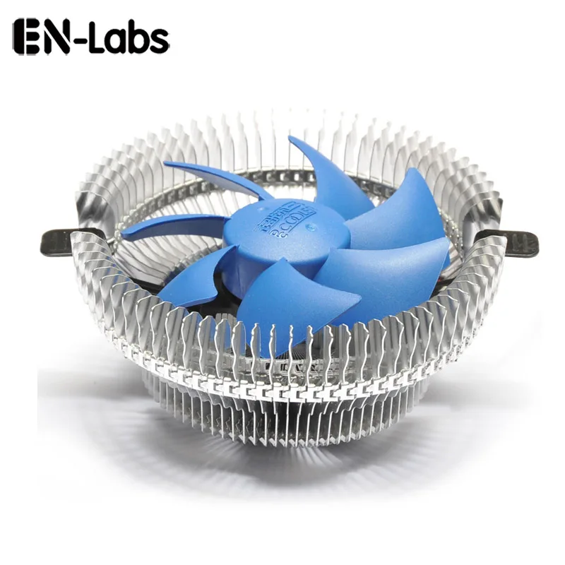 En-Labs 25dBA Low Noise 3pin CPU Cooler with 90mm Detachable Fan for Intel LGA 775/ LGA 1155X, for AM2/AM2+/AM3/FM1 - Blue 
En-Labs 25dBA Low Noise 3pin CPU Cooler with 90mm Detachable Fan for Intel LGA 775/ LGA 1155X, for AM2/AM2+/AM3/FM1 - Blue