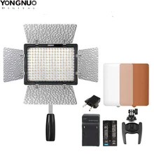 YONGNUO YN160III YN-160III Pro LED Video Light Adjustable Tem AC Battery kit for Photography video light camera DV Canon Nikon YONGNUO YN160III YN-160III Pro LED Video Light Adjustable Tem AC Battery kit for Photography video light camera DV Canon Nikon