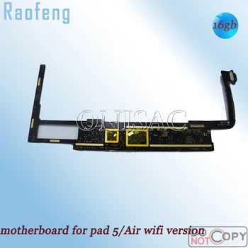 Raofeng 16GB Full function for ipad 5/ Ipad Air motherboard wifi version install IOS system Unlocked mainboard logic board
Raofeng 16GB Full function for ipad 5/ Ipad Air motherboard wifi version install IOS system Unlocked mainboard logic board