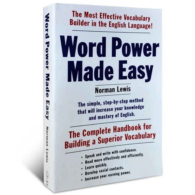 English original Word Power Made Easy learning vocabulary words force the latest version of the book
English original Word Power Made Easy learning vocabulary words force the latest version of the book