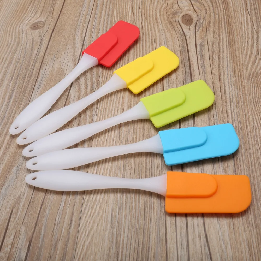 High Temperature Resistant Silicone Scraper Butter Stir Bar Scraping Spatula Blade Cake Baking Pastry Tools 5 Color
High Temperature Resistant Silicone Scraper Butter Stir Bar Scraping Spatula Blade Cake Baking Pastry Tools 5 Color