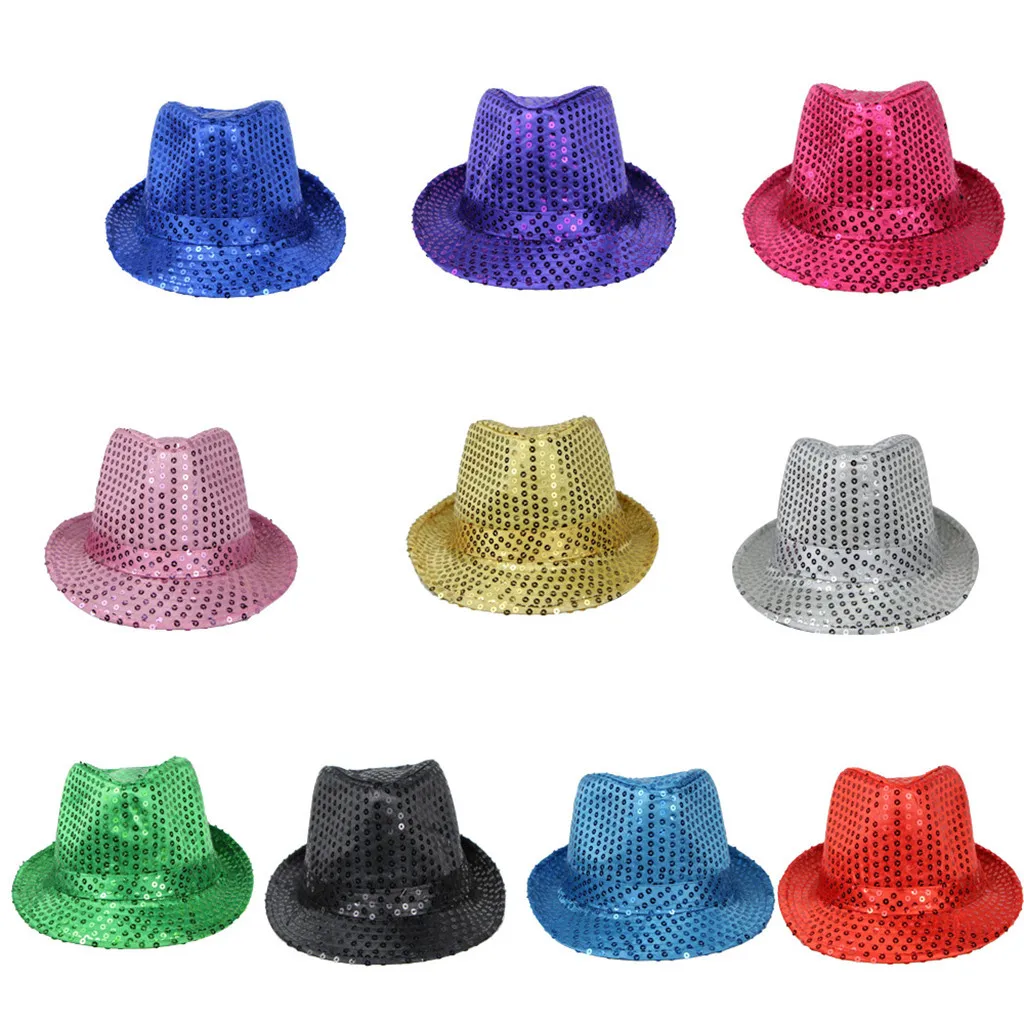 Hawcoar New Fashion Sequin Jazz Hat Trilby Fedora Caps Dance Show Glitter Party Fancy Dress Cute casquette кепка Z5
Hawcoar New Fashion Sequin Jazz Hat Trilby Fedora Caps Dance Show Glitter Party Fancy Dress Cute casquette кепка Z5