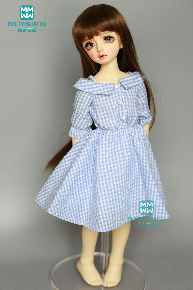BJD doll clothes fits 43-45cm 1/4 BJD Spherical joint doll fashion denim dress plaid dress
BJD doll clothes fits 43-45cm 1/4 BJD Spherical joint doll fashion denim dress plaid dress