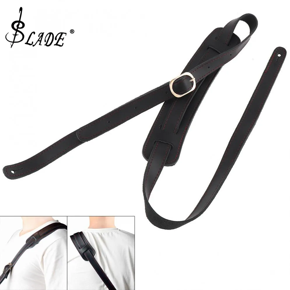 SLADE 120-145cm Genuine Leather Adjustable Guitar Strap Widen Shoulder Pads for Acoustic Electric Bass Guitar
SLADE 120-145cm Genuine Leather Adjustable Guitar Strap Widen Shoulder Pads for Acoustic Electric Bass Guitar