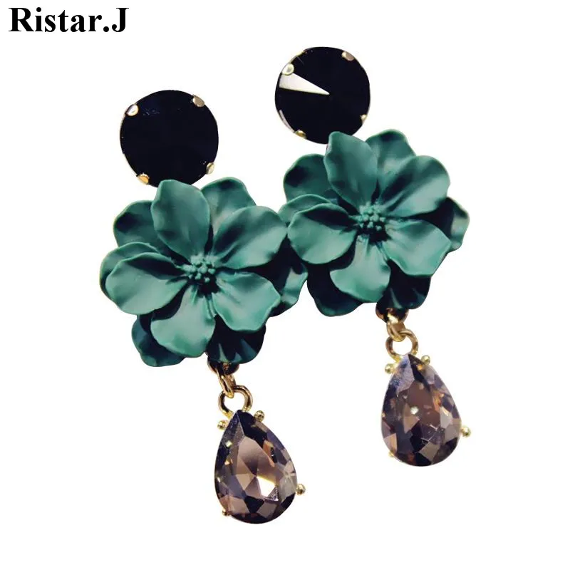 Vintage Drop Crystal Flower Long Earrings For Women New Fashion Jewelry Cute Gift Wholesale Bijoux
Vintage Drop Crystal Flower Long Earrings For Women New Fashion Jewelry Cute Gift Wholesale Bijoux