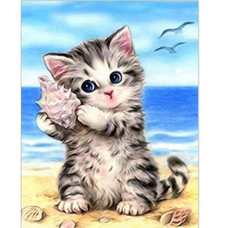 Pretty 5D DIY Diamond Drawing Painting Cat Diamond Mosaic Cross Stitch Drill Diamond Embroidery Decoration Drawing
Pretty 5D DIY Diamond Drawing Painting Cat Diamond Mosaic Cross Stitch Drill Diamond Embroidery Decoration Drawing