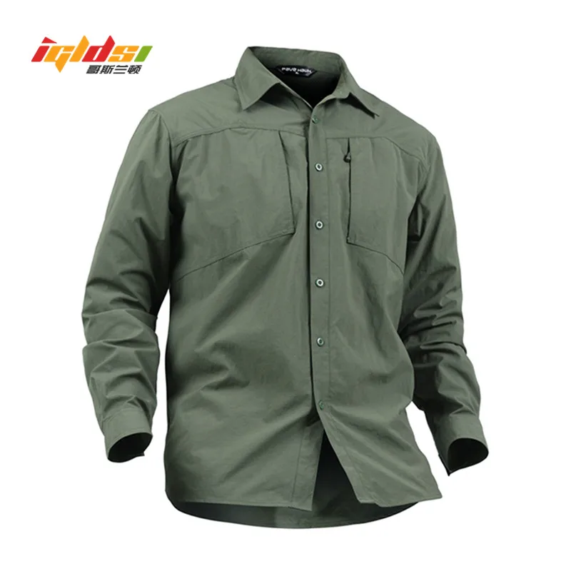 IGLDSI Men's Quick Dry Military Style Tactical Shirt New 2018 Summer Removable Long Sleeve SWAT Combat Army Camouflage Shirts
IGLDSI Men's Quick Dry Military Style Tactical Shirt New 2018 Summer Removable Long Sleeve SWAT Combat Army Camouflage Shirts