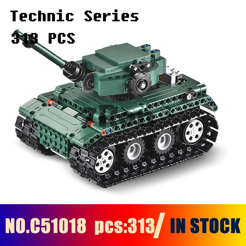 Compatible with lego Models building C51018 313pcs Technic Series War Weapon RC Tank Bricks Vehicles Building Blocks & hobbies
Compatible with lego Models building C51018 313pcs Technic Series War Weapon RC Tank Bricks Vehicles Building Blocks & hobbies