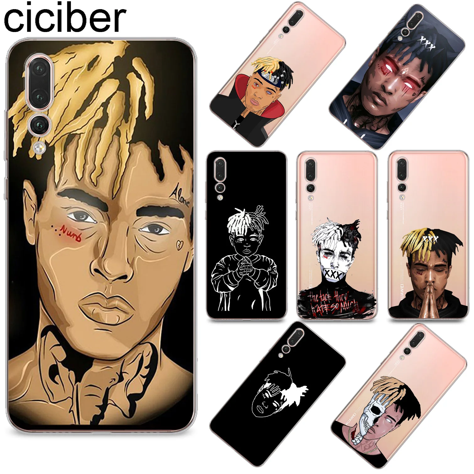 ciciber Xxxtentacion For Huawei P30 P20 Pro Lite Soft TPU Phone Case For P10 P9 P8 Plus Lite mini P Smart 2019 2017 Funda Capa
ciciber Xxxtentacion For Huawei P30 P20 Pro Lite Soft TPU Phone Case For P10 P9 P8 Plus Lite mini P Smart 2019 2017 Funda Capa
