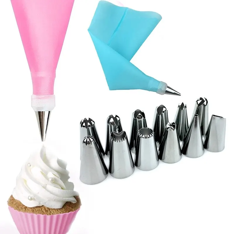Silicone Pastry Bag Nozzles Icing Piping Cream Pastry Disposable Pastry Bag Baking Cake Tools Decorating Kitchen Accessories
Silicone Pastry Bag Nozzles Icing Piping Cream Pastry Disposable Pastry Bag Baking Cake Tools Decorating Kitchen Accessories