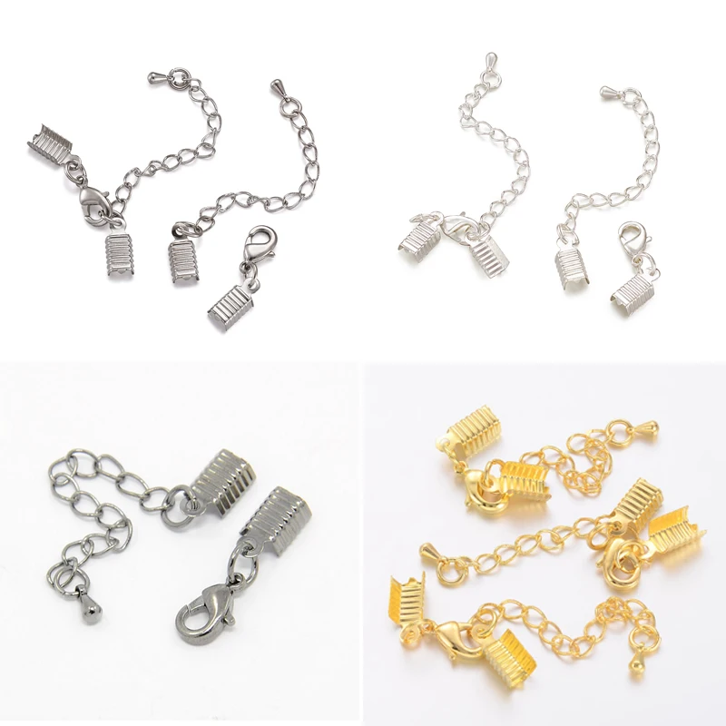 10pcs Brass Clasp Clip Ends Set Lobster Claw Clasp with Cord Crimp Extender Chain Terminator Gunmetal Golden,Silver,Platinum F80
10pcs Brass Clasp Clip Ends Set Lobster Claw Clasp with Cord Crimp Extender Chain Terminator Gunmetal Golden,Silver,Platinum F80