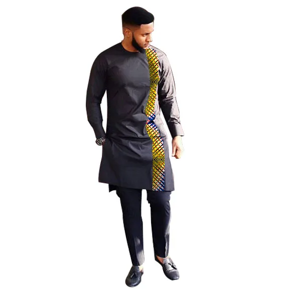 Fashion Man's Tees African Print Clothing Men Tops+Trousers Set Shirts And Pants Sets Festive Costume African Clothes For Men
Fashion Man's Tees African Print Clothing Men Tops+Trousers Set Shirts And Pants Sets Festive Costume African Clothes For Men