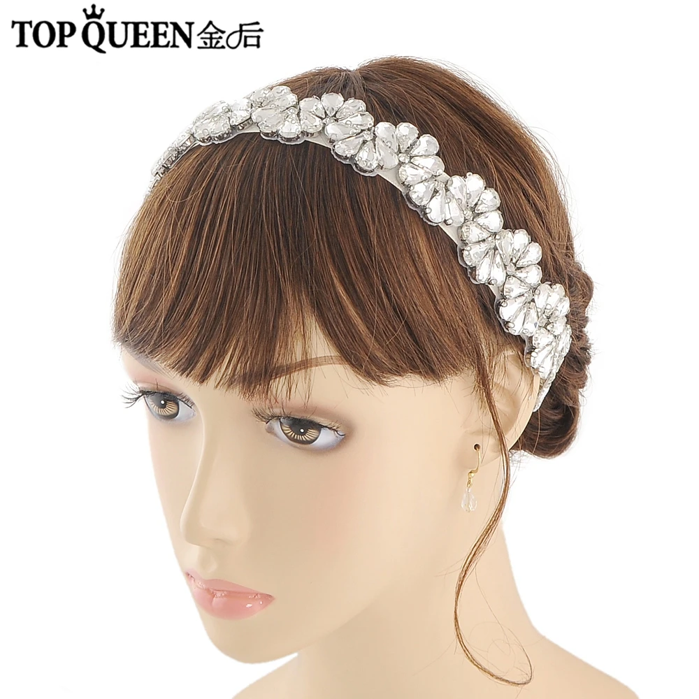 TOPQUEEN H291 Fashion Bridal Hair Accessories For Women prepared by Rhinestones Flower Hairband Bride High Quality Hair Jewelry
TOPQUEEN H291 Fashion Bridal Hair Accessories For Women prepared by Rhinestones Flower Hairband Bride High Quality Hair Jewelry