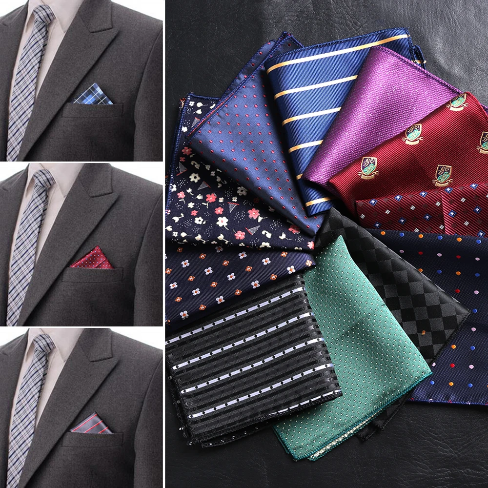 1 Pcs Men Paisley Vintage Embroidery Handkerchief Polka Dots Striped Men's Hankies Business Pocket Square Suit Accessories
1 Pcs Men Paisley Vintage Embroidery Handkerchief Polka Dots Striped Men's Hankies Business Pocket Square Suit Accessories