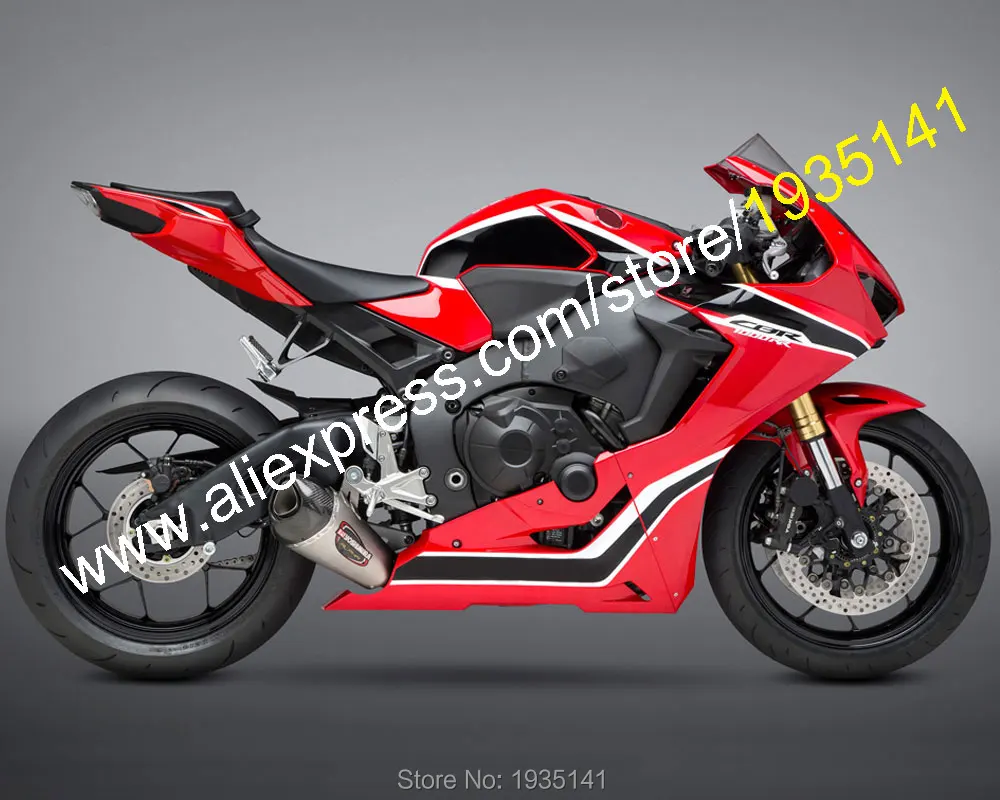 Для Honda CBR1000RR 2017 2018 Комплект кузова CBR CBR1000 RR Черный Красный Белый спортивный