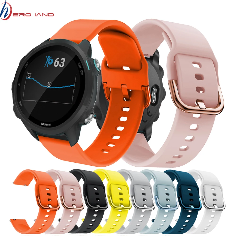 20mm Sports Soft Silicone Replacement Watch Band For Garmin Forerunner 245 Smart watch strap For Samsung Galaxy Watch Active
20mm Sports Soft Silicone Replacement Watch Band For Garmin Forerunner 245 Smart watch strap For Samsung Galaxy Watch Active