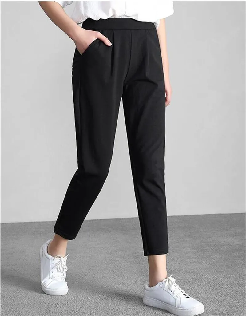ladies ankle length trousers