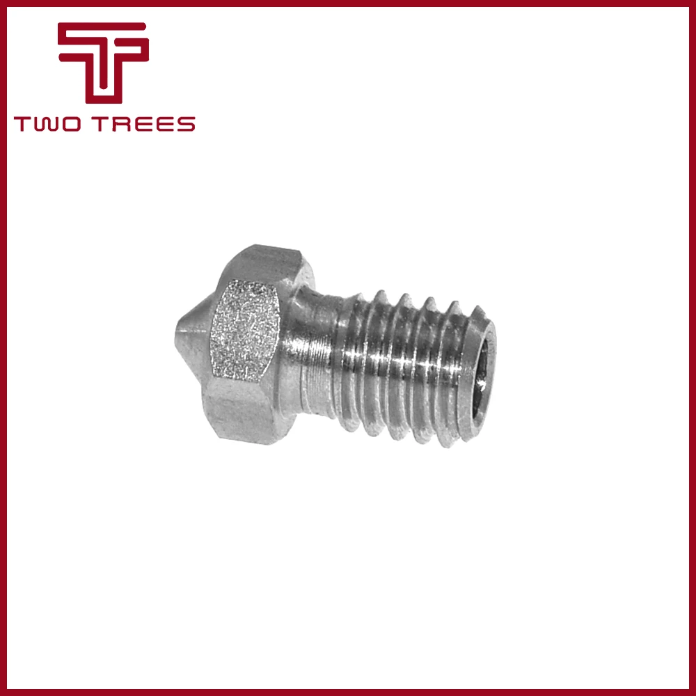 5pcs 3D printer 3D V6 Extra Nozzle - Stainless Steel Nozzle 0.25mm0.4mm0.8mm for 1.753.0 for 3D printer (4)