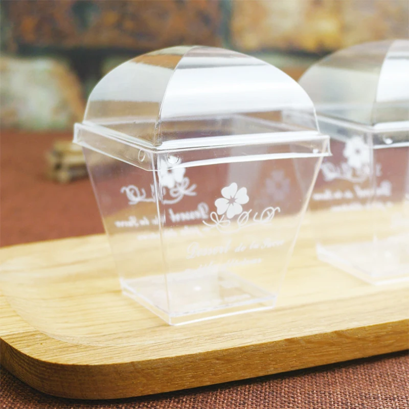 Mini Clear Square Dessert Cups with Lid Jelly Pudding Tiramisu Cup Cake Desserts Container Home DIY Baking Tools
Mini Clear Square Dessert Cups with Lid Jelly Pudding Tiramisu Cup Cake Desserts Container Home DIY Baking Tools