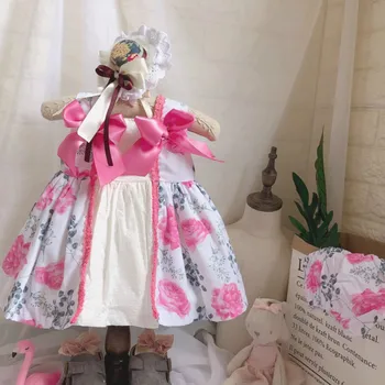 2019summer Arrivals Baby Girls Customized Spanish Girls Pink Flower Vest Dress Girls Christmas Dress Girls Party Birthday Dress
2019summer Arrivals Baby Girls Customized Spanish Girls Pink Flower Vest Dress Girls Christmas Dress Girls Party Birthday Dress