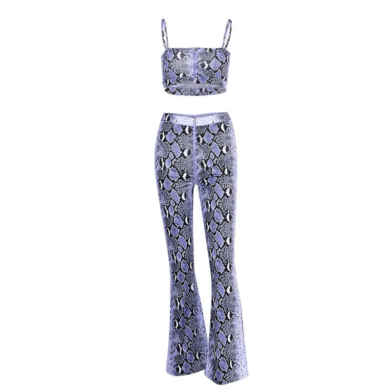 women Snake Skin Print Sexy Two Piece Set Women Zipper Sleeveless Two Piece Set Top and Pants Women Matching Set
women Snake Skin Print Sexy Two Piece Set Women Zipper Sleeveless Two Piece Set Top and Pants Women Matching Set