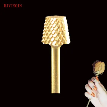 HIVISOIN-15pcs- Carbide Nail Drill Bit - Tappered Backfill Bit - (60100010) Gold
HIVISOIN-15pcs- Carbide Nail Drill Bit - Tappered Backfill Bit - (60100010) Gold