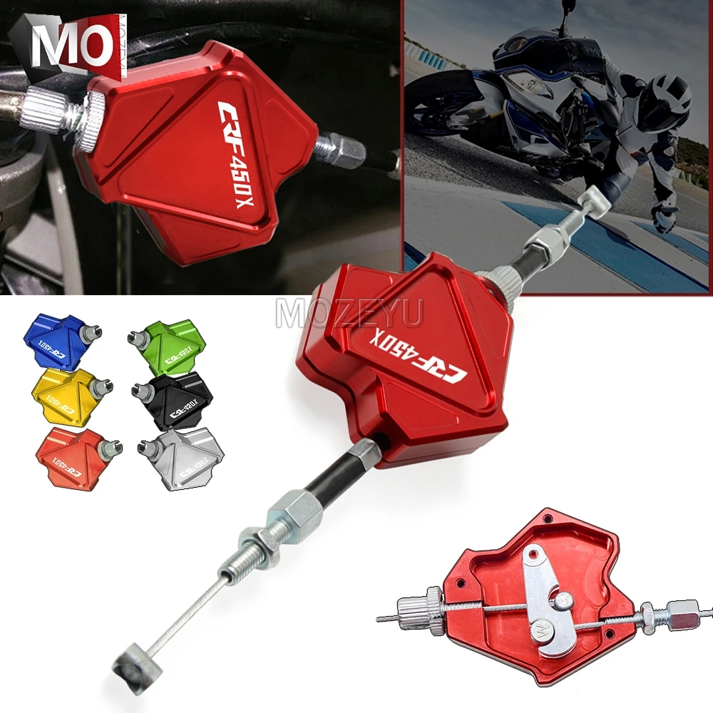 Motorcycle CNC Aluminum Stunt Clutch Lever Easy Pull Cable System For HONDA CRF450X CRF 450X 450 CRF450 X 2005-2017 2006 2007
Motorcycle CNC Aluminum Stunt Clutch Lever Easy Pull Cable System For HONDA CRF450X CRF 450X 450 CRF450 X 2005-2017 2006 2007