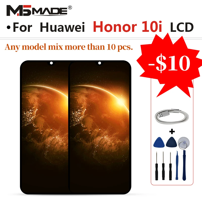 6.21" For Huawei Honor 10i HRY-LX1T LCDs Screen Display Digitizer Replacement Assembly Parts With Frame IPS 100% Tested
6.21" For Huawei Honor 10i HRY-LX1T LCDs Screen Display Digitizer Replacement Assembly Parts With Frame IPS 100% Tested